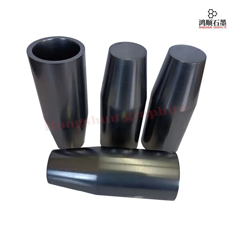 Molten Gold, Silver And Graphite Container