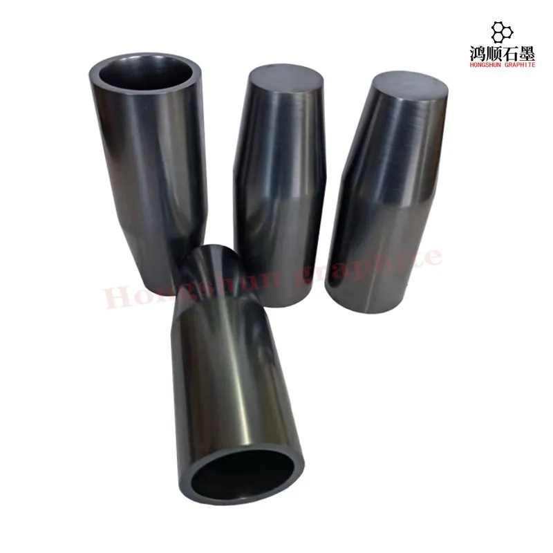 Molten Gold, Silver And Graphite Container